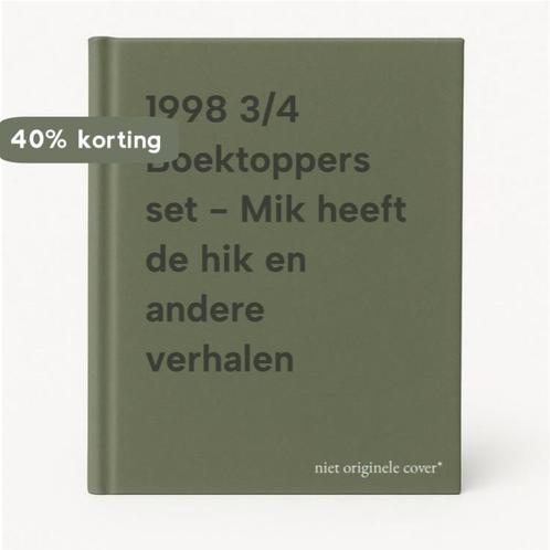 1998 3/4 Boektoppers set - Mik heeft de hik en andere, Boeken, Kinderboeken | Jeugd | 13 jaar en ouder, Gelezen, Verzenden