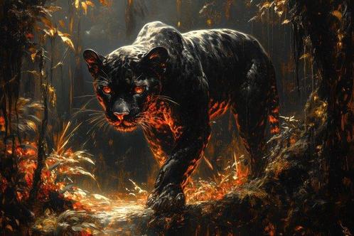 CoCo - Ember Eyes - XXL, Antiek en Kunst, Kunst | Schilderijen | Modern
