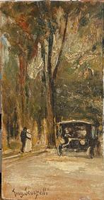 Eugenio Scorzelli (1890-1958) - Paesaggio Francese, Antiek en Kunst, Kunst | Schilderijen | Klassiek