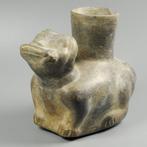 Moche Poterie Vase en poterie Moche précolombienne en forme