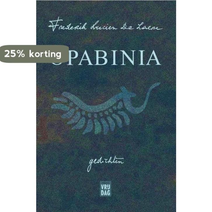 Opabinia 9789460017315 Frederik Lucien De Laere, Livres, Poèmes & Poésie, Envoi