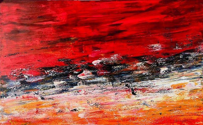 Patrizia Schüller -  in motion III, Antiek en Kunst, Kunst | Schilderijen | Modern