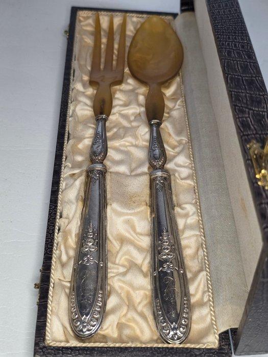 Ménagère (4) - Plaqué(e) argent, Antiek en Kunst, Antiek | Meubels | Tafels