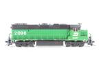 Atlas N - 47629 - Diesellocomotief (1) - GP38-2 - Burlington, Nieuw