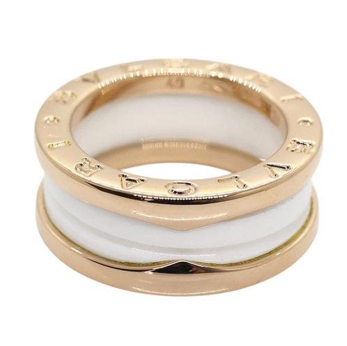 Bvlgari - Bague - B.zero 1 - 18 carats Or rose, céramique, Handtassen en Accessoires, Ringen
