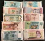 Wereld. - 10 x 100 different - (1000 banknotes) - various, Postzegels en Munten