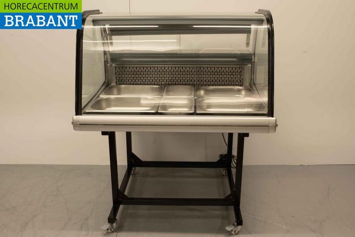 Verrijdbare koelvitrine Gekoelde vitrine 175 liter 230V, Articles professionnels, Horeca | Équipement de cuisine, Enlèvement ou Envoi