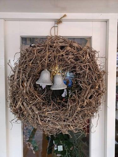 Kerstklok Kerstbel Styropor Piepschuim 9 cm met kleine manco, Hobby en Vrije tijd, Knutselen, Nieuw