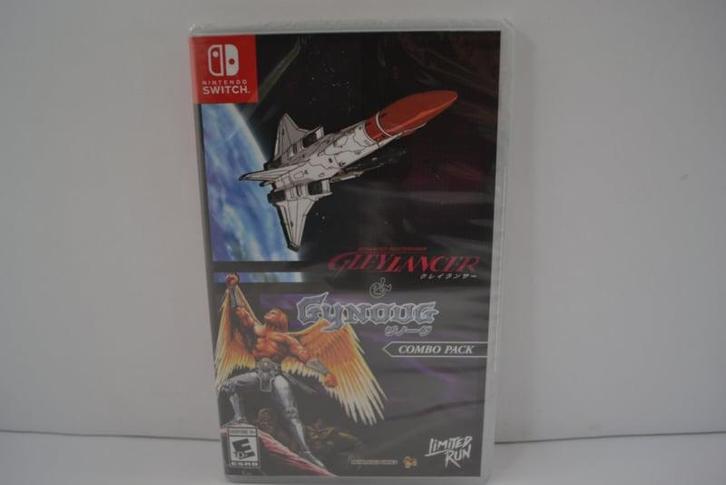 Gleylancer & Gynoug Combo Pack - SEALED (SWITCH USA), Games en Spelcomputers, Games | Nintendo Switch