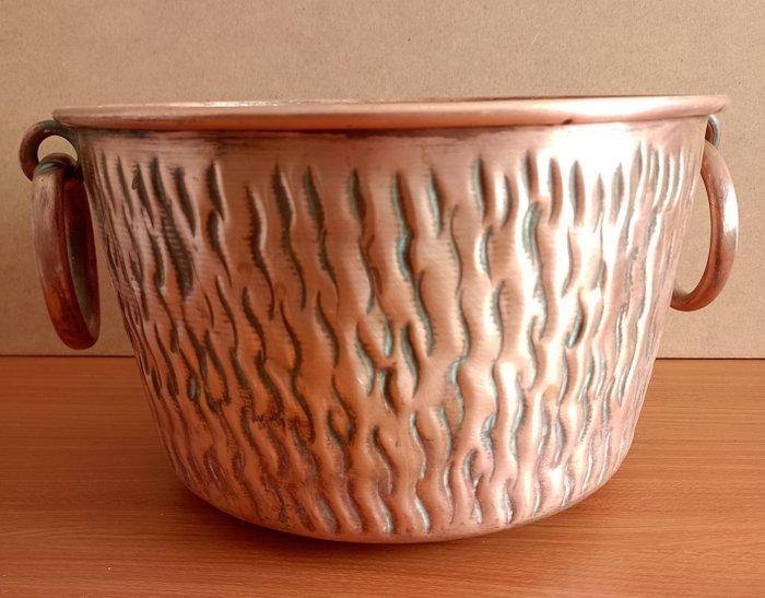 Kookpan (2) - Koper - koperen pannen, Antiek en Kunst, Antiek | Keukengerei