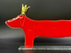 Studio Habrat - Beeldje - Dachshund - samensmelten, Antiek en Kunst, Antiek | Glaswerk en Kristal