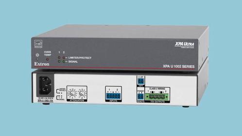 Extron XPA U 1002-70v versterker 100 Watt RMS 2-kanalen —, TV, Hi-fi & Vidéo, Amplificateurs & Ampli-syntoniseurs, Enlèvement ou Envoi