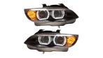 Angel Eyes Wit DTM Style Koplampen BMW 3 Serie E92 E93 B1839, Auto-onderdelen, Nieuw, BMW