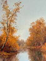 Emre Kinali - Golden Autumn, Antiek en Kunst