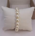 Armband 9x9,5 mm heldere Akoya parels, Handtassen en Accessoires, Armbanden, Nieuw