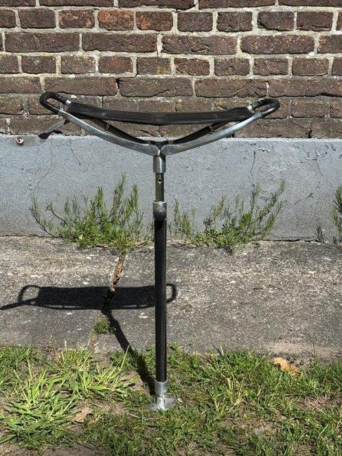 Wandelstok - unieke in hoogte verstelbare zitstok wandelstok, Antiek en Kunst, Curiosa en Brocante