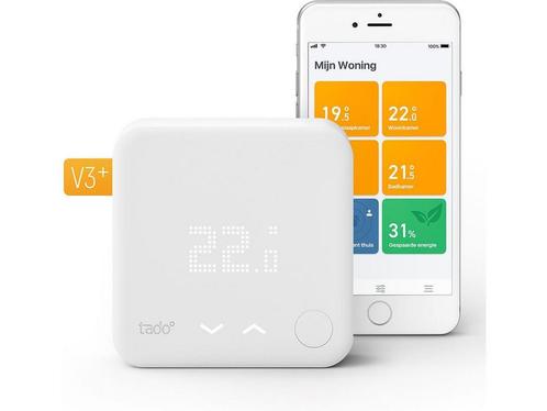 Tado Slimme Thermostaat V3+ - Bedraad - Geolocatie Open Raam, Hobby en Vrije tijd, Gezelschapsspellen | Overige, Nieuw, Verzenden