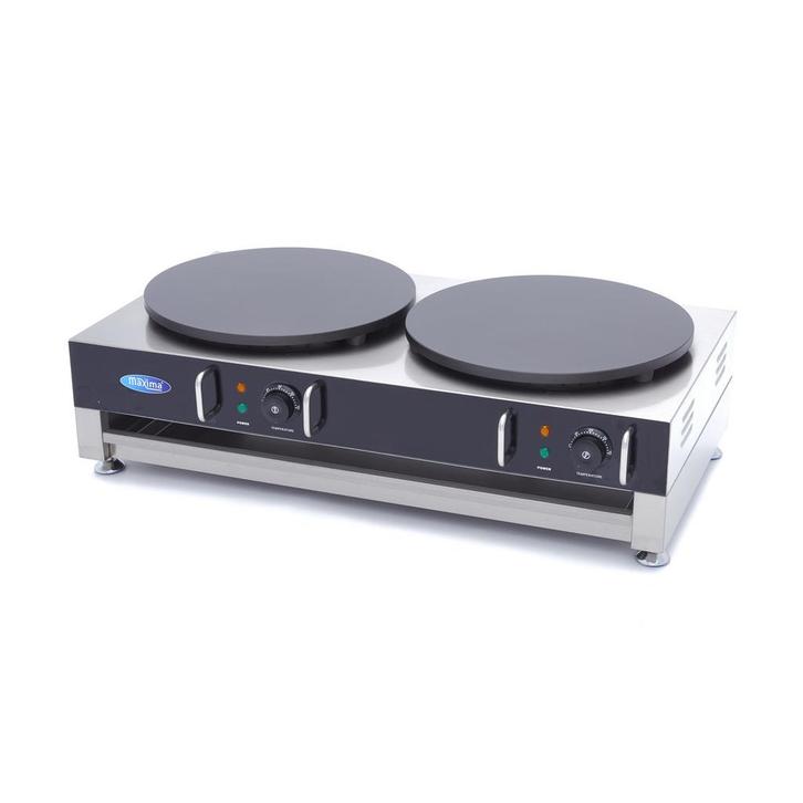 Crêpière - double crêpes - 2 x 40 cm - incl. tartineur de, Zakelijke goederen, Horeca | Keukenapparatuur, Verzenden
