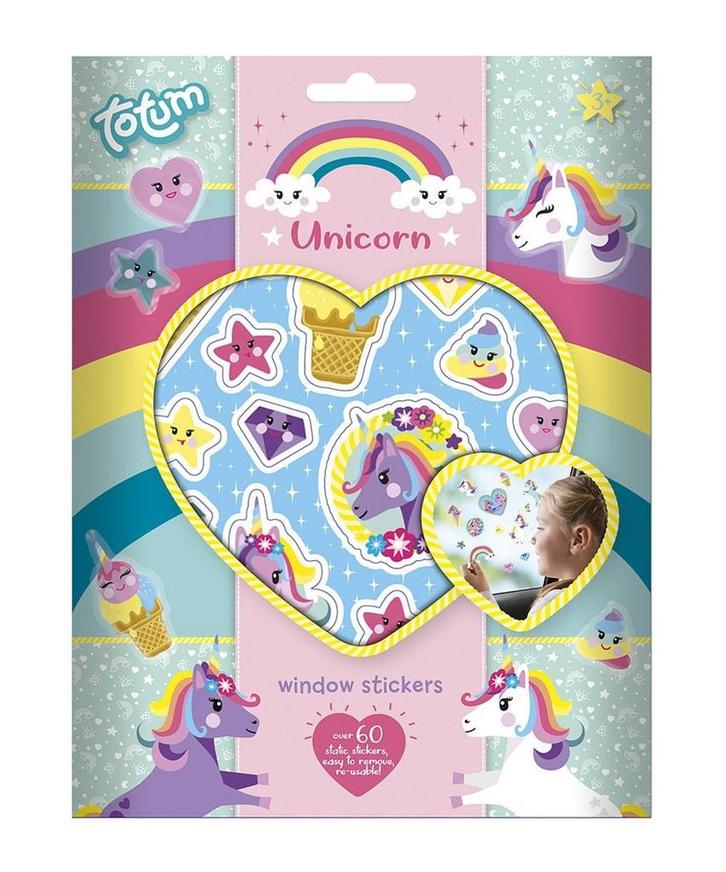 Unicorn Raamstickers, Hobby en Vrije tijd, Feestartikelen, Nieuw, Verzenden