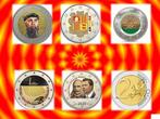 Europa. 2 Euro 2013/2020 (5 colored coins)  (Zonder