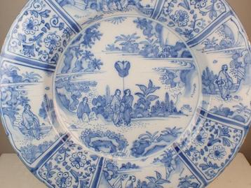 Delft - Onderbord - Chinoiserie - Faience
