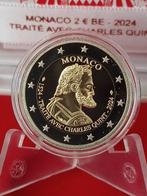 Monaco. 2 Euro 2024 Proof, Timbres & Monnaies, Monnaies | Europe | Monnaies euro