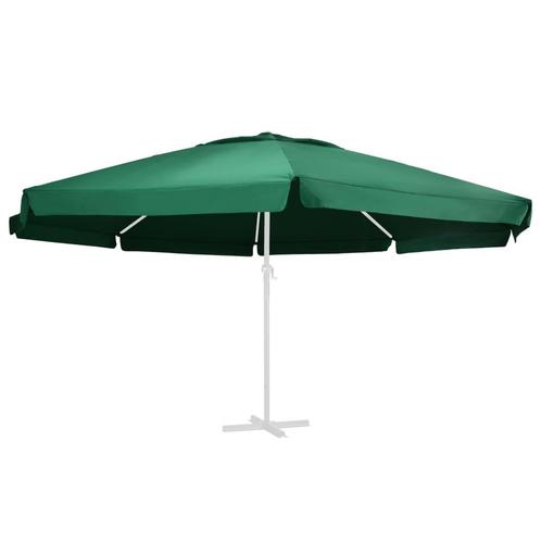 vidaXL Vervangingsdoek voor parasol 600 cm groen, Tuin en Terras, Parasols, Nieuw, Verzenden