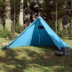 vidaXL Tente familiale tipi 7 personnes bleu imperméable, Caravans en Kamperen, Tenten