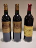 2003 x2 Chateau Batailley & 1999 Chateau Lynch-Moussas -, Verzamelen, Nieuw