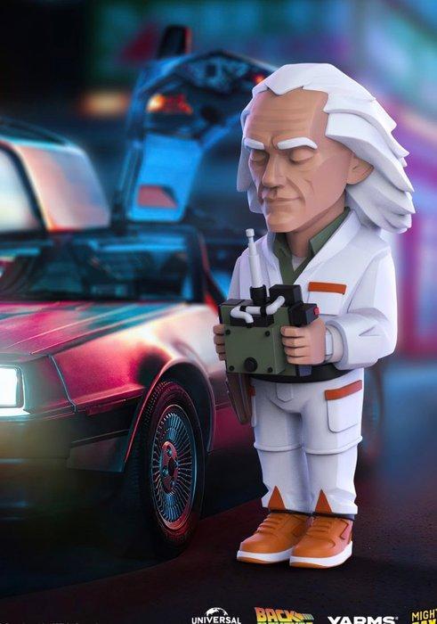 YARMS - Mighty Jaxx - Back to the Future Doc Brown, Antiquités & Art, Art | Objets design