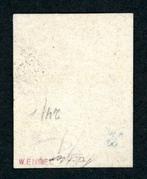 Oldenburg 1861 - ongebruikte (o,G.) breedrandige 1/4 Gr, Postzegels en Munten, Gestempeld
