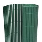 vidaXL Tuinafscheiding dubbelzijdig 90x500 cm PVC groen, Tuin en Terras, Verzenden, Nieuw