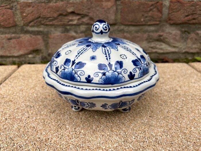 de Porceleyne fles - Chocoladepot - Aardewerk - Delft blauwe, Antiek en Kunst, Antiek | Glaswerk en Kristal