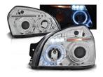 Angel Eyes koplampen Chrome geschikt voor Hyundai Tucson, Autos : Pièces & Accessoires, Éclairage, Verzenden