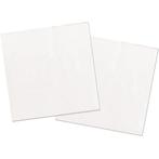 Witte Servetten Bio 33cm 20st, Verzenden, Nieuw