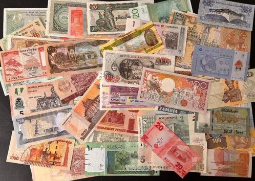 Monde. - 5 x 50 Different banknotes - 50 Different Countries, Postzegels en Munten, Munten | Nederland