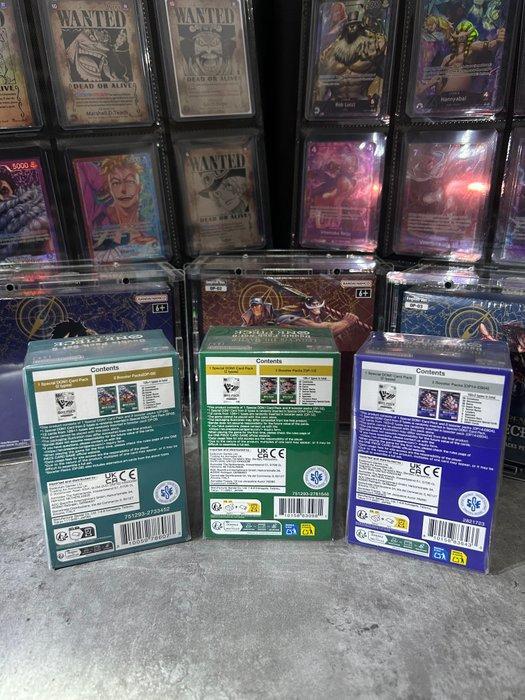 Bandai - 3 Box - One Piece - One Piece Card Game – 3× SEALED, Hobby & Loisirs créatifs, Jeux de cartes à collectionner | Autre