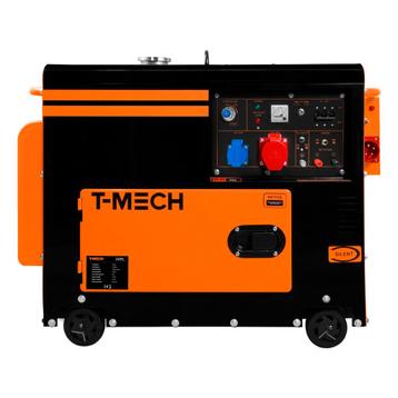 T-Mech Stille Diesel generator - Driefasig 400V - Gesloten