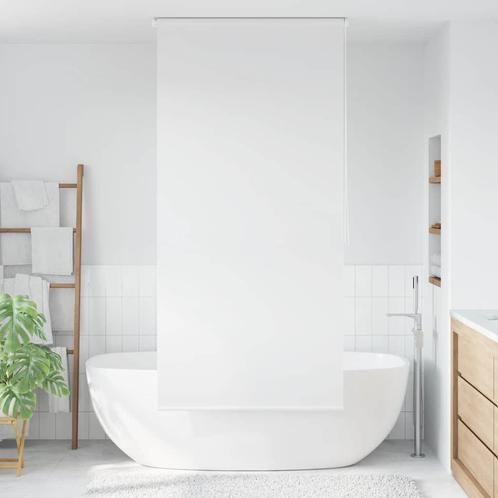 vidaXL Rolgordijn voor douche 100x240 cm wit, Huis en Inrichting, Badkamer | Badtextiel en Accessoires, Nieuw, Verzenden