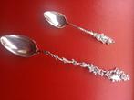 Lepel (2) - Zilver - Zilveren lepels, Antiek en Kunst