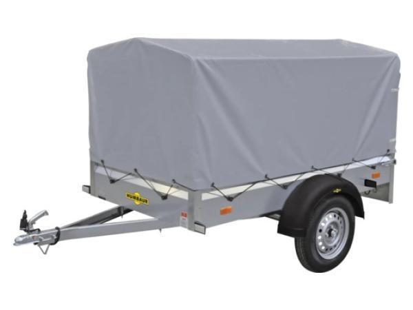 Veiling - HMB Enkelassige Huif Aanhanger 750kg, Auto diversen, Aanhangers en Bagagewagens