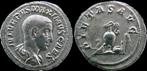 235/6-238ad Roman Maximus Ar denarius emblems of the pont..., Verzenden