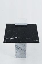 TM DESIGN - Bianco Carrara/Nero Marquinia - Salontafel -