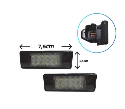 ÉCLAIRAGE PLAQUE D´IMMATRICULATION LED POUR PEUGEOT TYPE 2, Auto-onderdelen, Verlichting, Verzenden