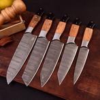 Keukenmes - Chefs knife - Handgemaakt gevouwen staal,