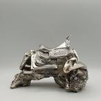 Imponente sella da cowboy rivestita in Argento 925 - Figuur