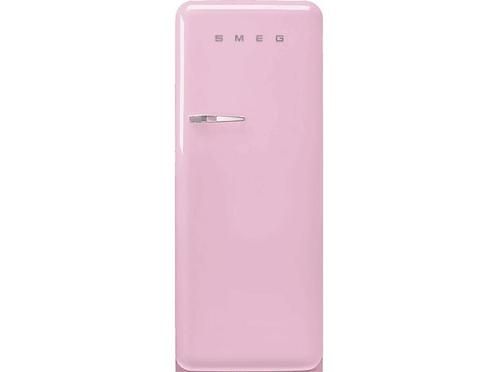 SMEG -  Koel-vriescombinatie D  - Roze, Elektronische apparatuur, Koelkasten en IJskasten, 200 liter of meer, Nieuw, Zonder vriesvak