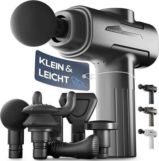 2dekans | Heldenwerk Massagepistool met 6 Massagekoppen –, Sport en Fitness, Massageproducten, Ophalen of Verzenden
