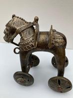 Cheval - Tempelspeelgoed - Brons - India - 19e eeuw, Antiek en Kunst