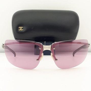 Chanel - Wrap Oversized Rimless Violet Tone Lenses with